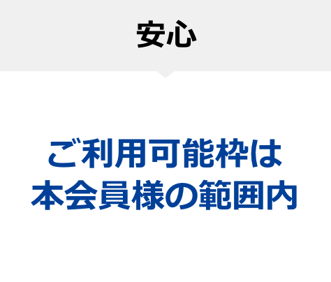 ご利用はコンビニ・銀行のATM・インターネットで